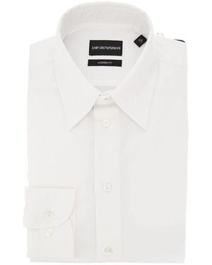 Emporio Armani Camicia Modern Fit - Bianco