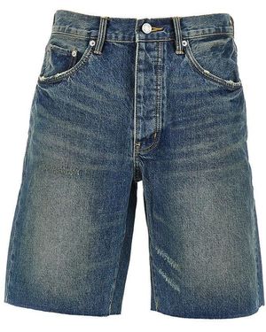 Purple Brand 'P059' Denim Shorts - Blue