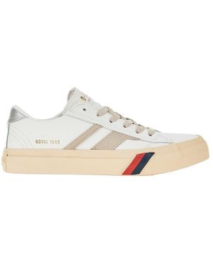 Pro Keds 'Royal Classic' Leather Trainers - Natural