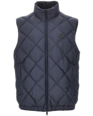 Moncler 'Chobe' Quilted Vest - Blue