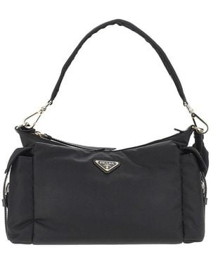 Prada Re-Nylon Large Explore' Bag - Black