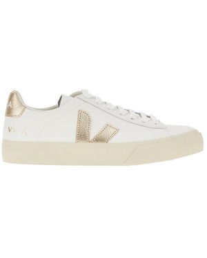 Veja Grained Leather 'Campo' Sneakers - Multicolor