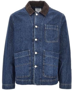 Wax London 'Healey' Denim Jacket - Blue