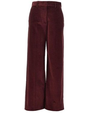 Weekend by Maxmara Corduroy Trousers - Red