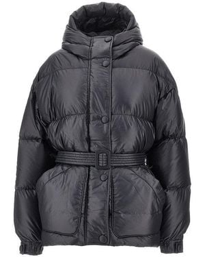 Ienki Ienki 'Michlin' Belted Down Jackete - Gray