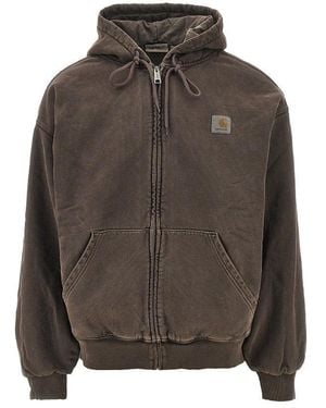Carhartt 'Vista' Full-Zip Hoodie - Brown