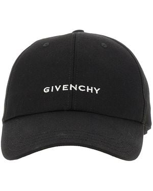 Givenchy Logo Embroidery Baseball Cap - Black