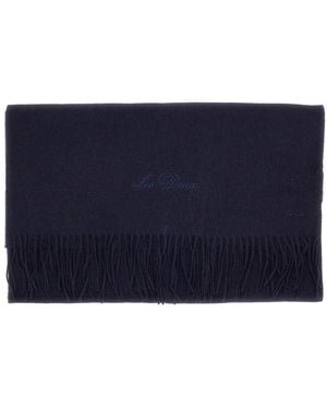 Les Deux 'Wayne' Wool Scarf - Blue