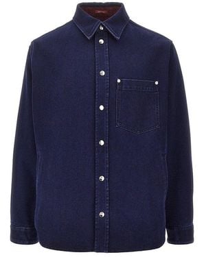 Gucci Overshirt Reversibile - Blu