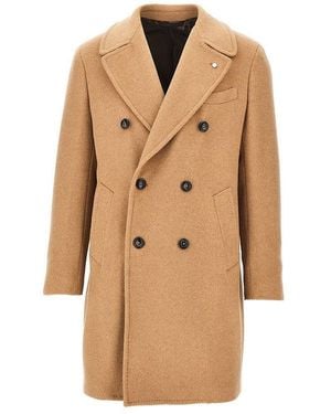 Luigi Bianchi Dream Camelwool Coat - Natural