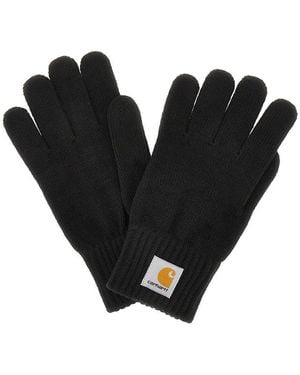 Carhartt 'Watch' Knitted Gloves - Black