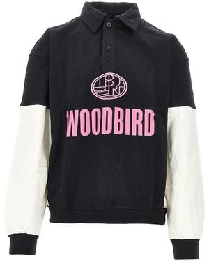 Woodbird Wbloke Sport Sweat Polo - Black