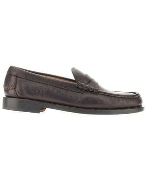 Sebago 'Ravenna' Grained Leather Loafers - Gray