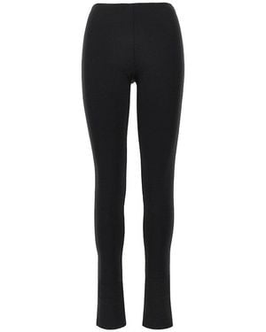 Gucci Viscose Crêpe Jersey Pants - Black