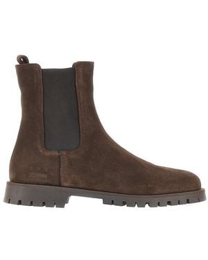 COPENHAGEN Suede Leather Chelsea Boots - Brown
