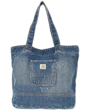 Carhartt Destroy Denim Tote Bag - Blue