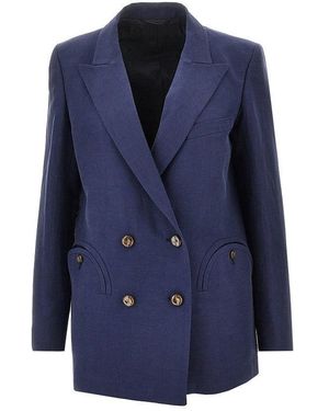 BLAZE 'Everyday' Double-Breasted Jacket - Blue