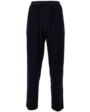 EA BODYWEAR Stretch Modal Loungewear Trousers - Black