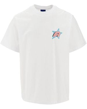 AWAKE NY Short-Sleeved T-Shirt With Print - White