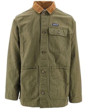 Patagonia 'Point Reyes' Canvas Jacket - Green