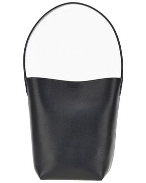 The Row Small N/S Park Tote Bag - Black