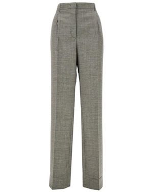 Prada Wool Grisaille Pants - Gray