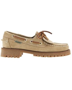 Sebago Suede Leather Ranger Artisan Loafers - Natural