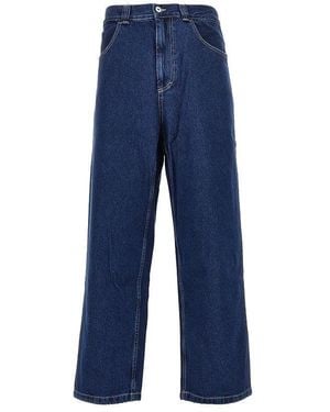 POLAR SKATE 'Big Boy' Oversized Denim Trousers - Blue