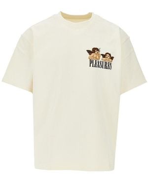 Pleasures 'Dynamic' French Terry T-Shirt - White
