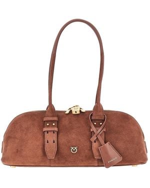 Pinko Borsa 'Escape Bag Horizontal' Grande - Marrone