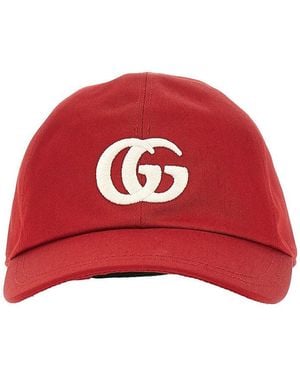 Gucci Cappello Baseball - Rosso