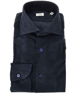 Borriello Needlecord Shirt - Blue