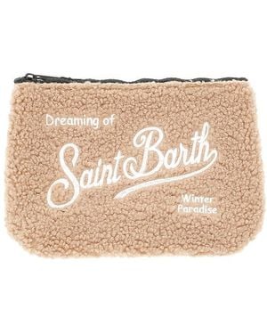 Mc2 Saint Barth 'Aline' Teddy Pouch Kids - Natural