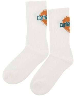Carhartt 'Growth' Sports Socks - White