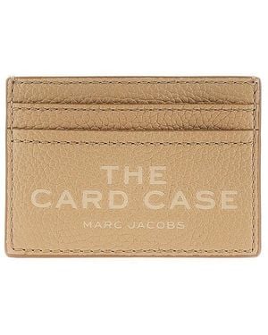 Marc Jacobs Grain Leather Cardholder - Natural