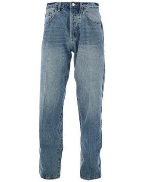 Obey 'Boxcar' Straight Leg Jeans - Blue