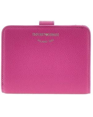 Emporio Armani Portafoglio Bi-Fold - Rosa