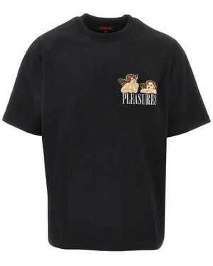 Pleasures 'Dynamic' French Terry T-Shirt - Black
