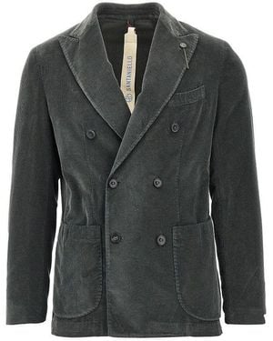 Santaniello Giacca Doppiopetto - Black