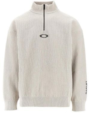 Oakley 'New Retro' Half-Zip Sweatshirt - White