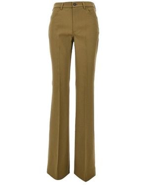 The Attico Pantalone Svasato - Verde
