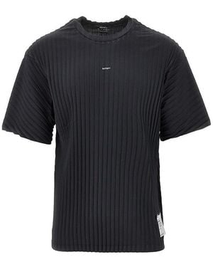 Satisfy Auralite Pleated T-Shirt - Black