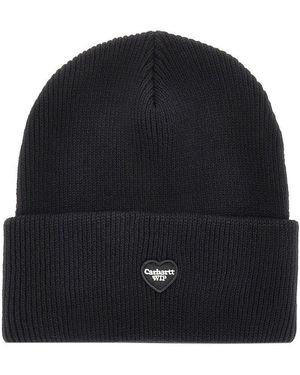 Carhartt Logo Patch Beanie - Black