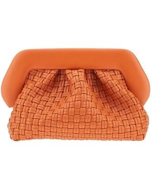 THEMOIRÈ 'Bios' Vegan Leather Clutch - Orange