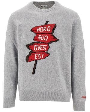 MC2 Saint Barth 883 Special Edition 'Heron' Sweater - Gray