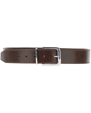 Frankie Shop 'Sarno' Leather Belt - Brown