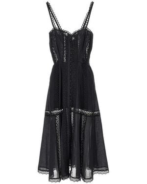 Charo Ruiz 'Dafelle' Ankle-Length Dress - Black