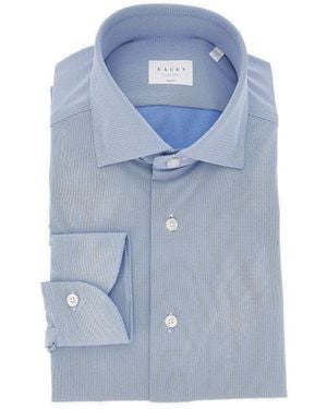Xacus Tailor Fit 'Active' Shirt - Blue
