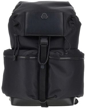 Moncler 'Kenton' Nylon Drill Backpack - Black