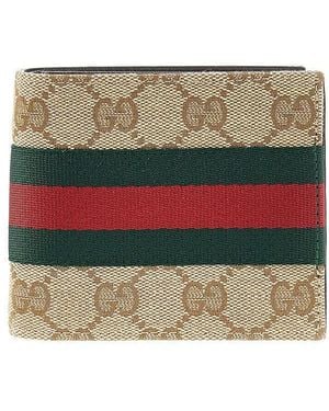 Gucci Original Gg Bi-Fold Wallet - Green